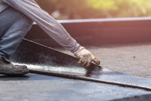 Professional Waterproofing technician working in Green Lane, PA
